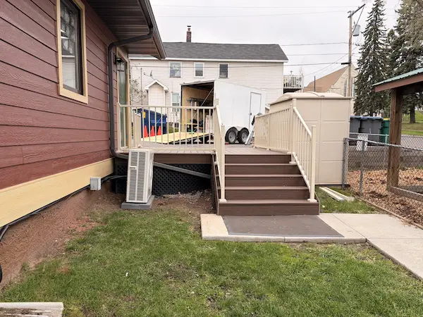 completed exterior deck work in Duluth area
