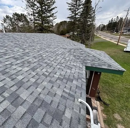 new roofing installation on a home